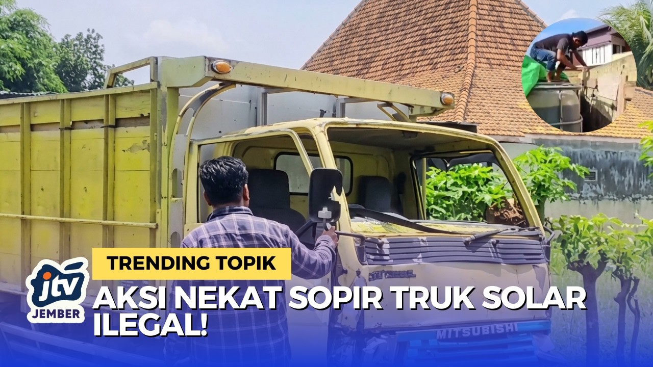 Aksi Kejar-kejaran Menegangkan! Polisi Tangkap Truk Pengangkut 1 Ton Solar Ilegal