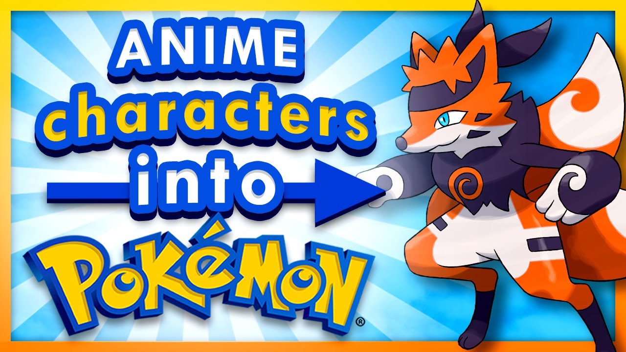 Turning Anime Characters Into Pokemon