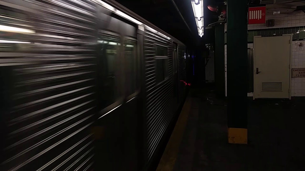 [MTA]:Manhattan Bound Budd Co. R32 (C) Train @Hoyt-Schermerhorn Street
