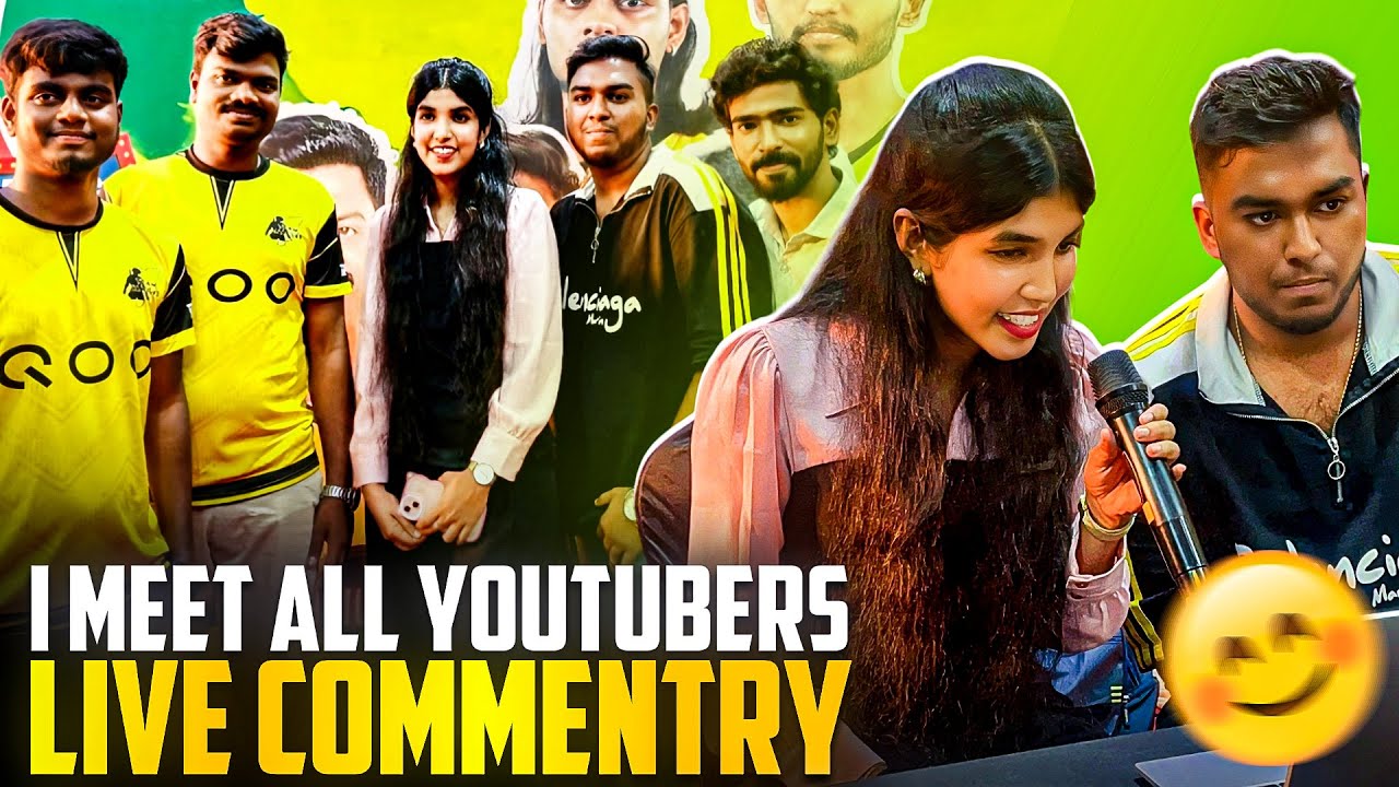 💥🥳Finally I meet NKG , PVS , SG , Warloop & Lan-Commentary 🤩 | Gaming Thiruvizha
