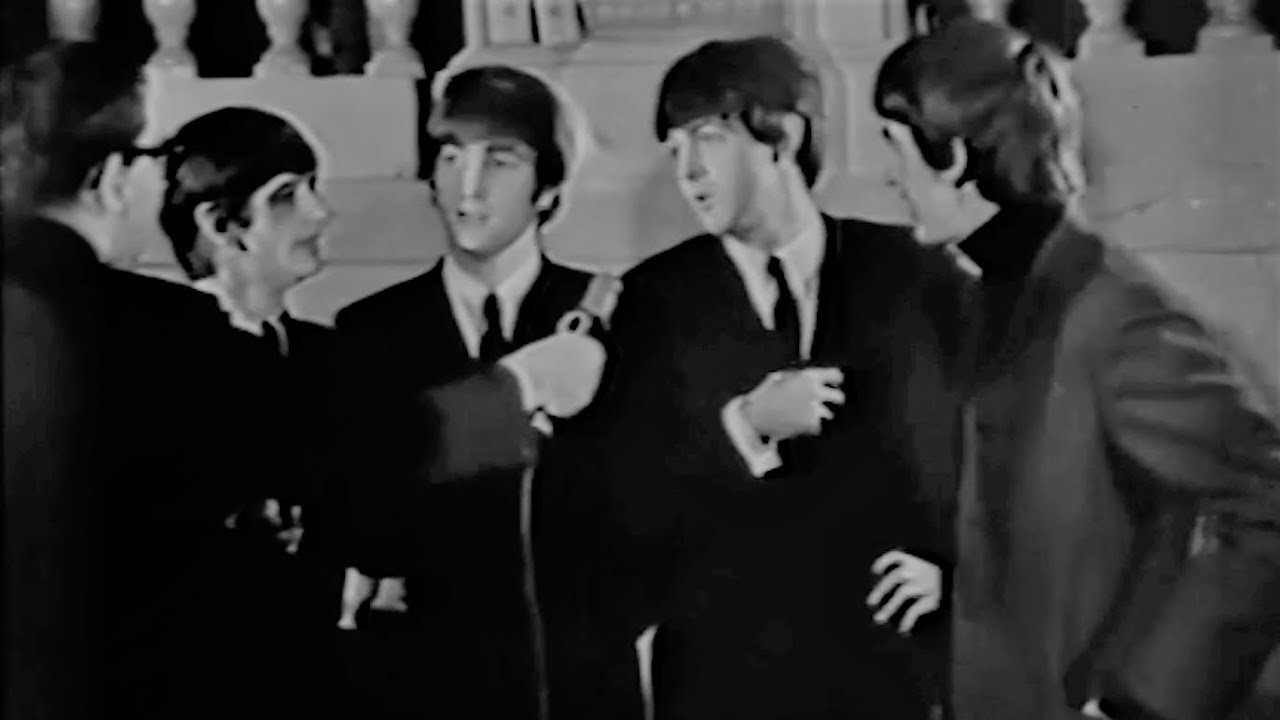 The Beatles Interviewed At The Plaza Hotel, New York - CBS News (Raw Footage) - 10 February 1964