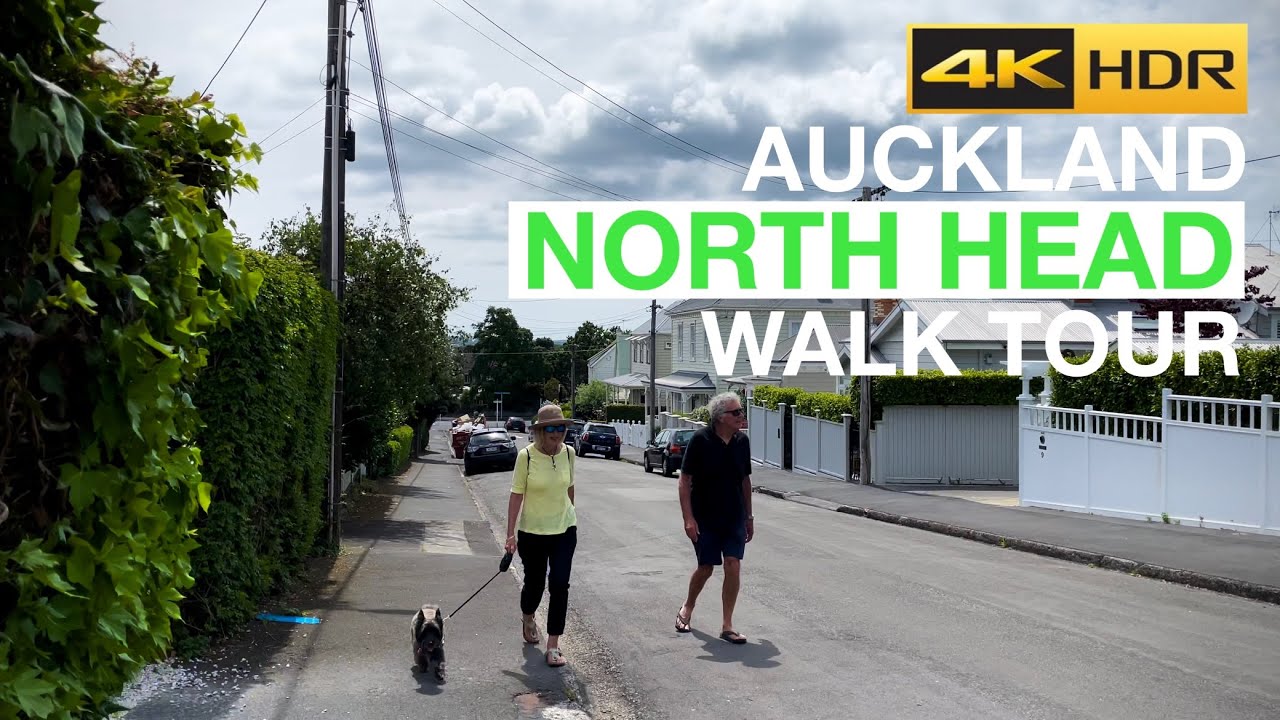 Mount Victoria to North Head Walk Tour - Auckland, New Zealand [4K HDR]