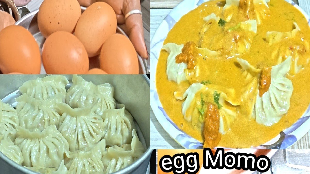 🌯 ₹100Wale Street Momos Ghar Par/ #Easy Momos Recipe ठंडा मौसम स्पेशल अण्डावाला मोमो#egg Momo recipe