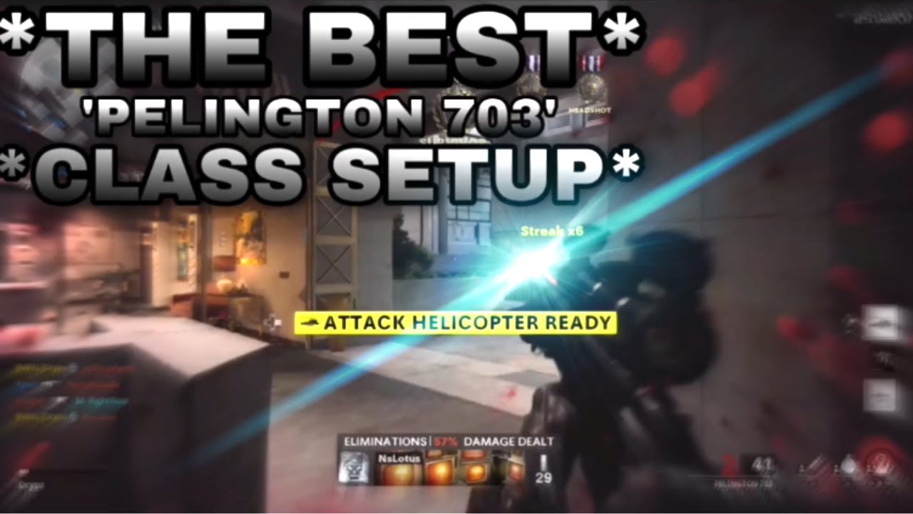 THE MOST OVERPOWERED 'PELINGTON 703' SNIPER CLASS SETUP ON BLACK OPS COLD WAR (BETA)