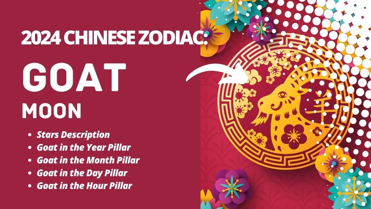 2024 CHINESE ZODIAC | GOAT [SUB]