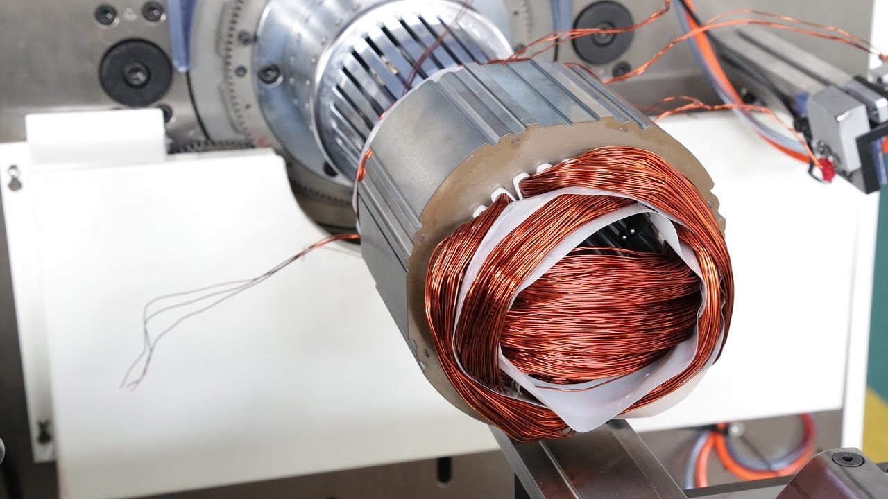 Three phase Motor - HOW IT'S MADE -Three phase Motor Manufacturing Production Line