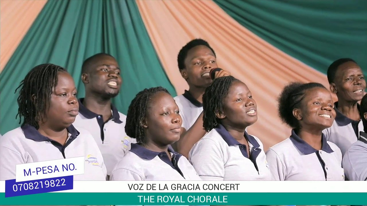 THE ROYAL CHORALE  VOZ DE LA GRACIA CONCERT