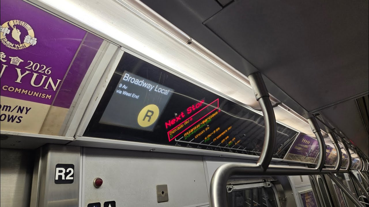 R160B-Simens RFW from 36th street/4th av to 9th av/west end