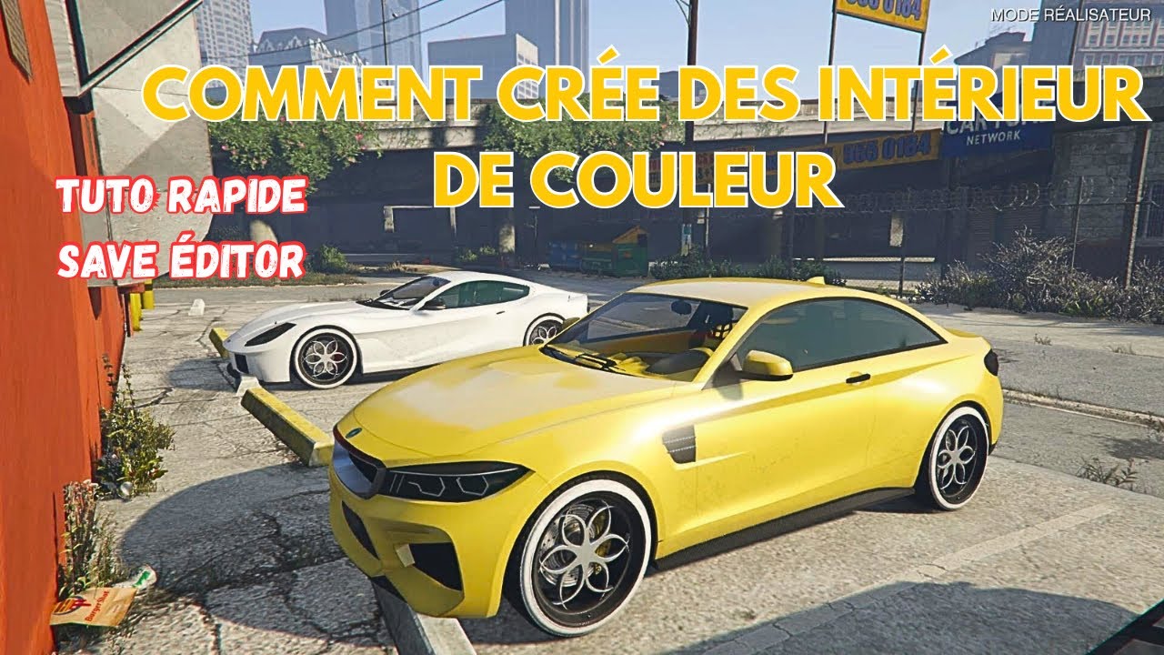 TUTO RAPIDE  SAVE ÉDITOR COMMENT FAIRE DES INTÉRIEURS DE COULEUR POUR LES UTILISER AVEC LA SLOT 