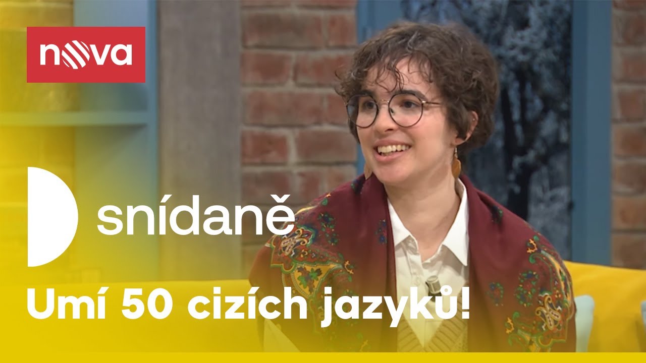 Jak se dá naučit 50 jazyků? I Snídaně I Nova