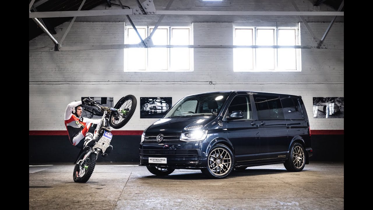 Dougie Lampkin & John McGuinness tour Van and Kombi HQ!