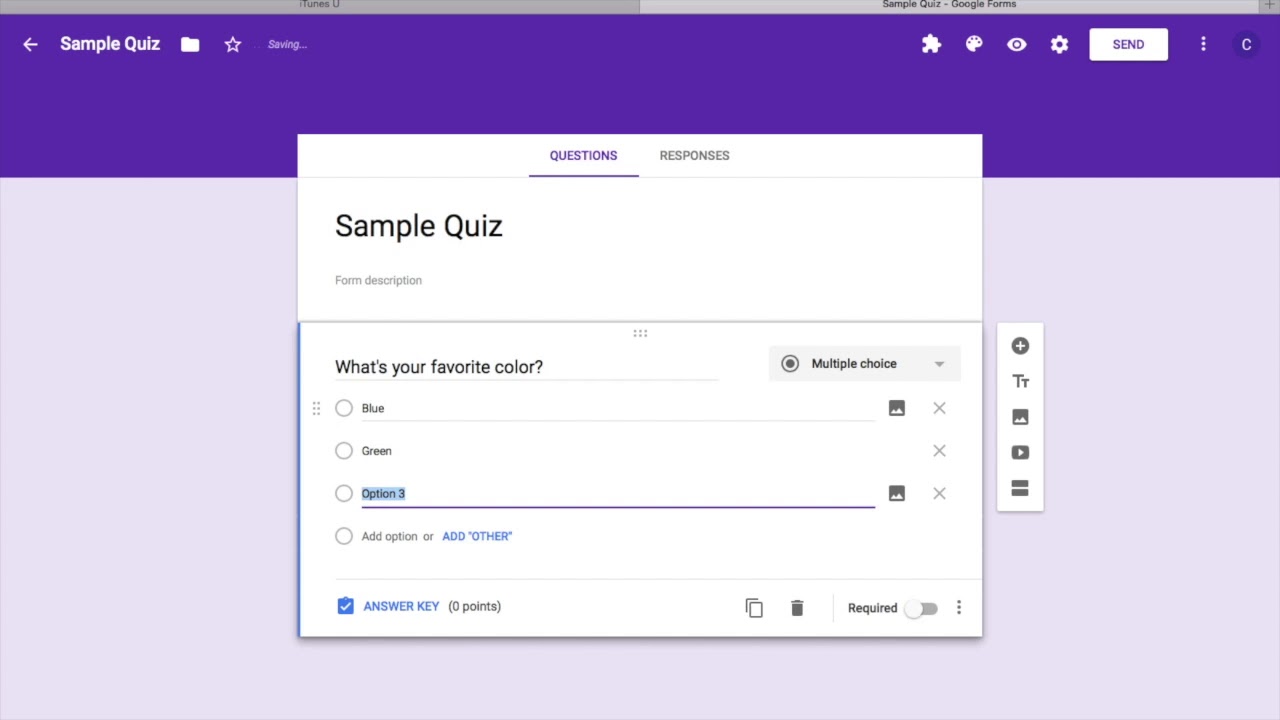 Google Forms Tutorial