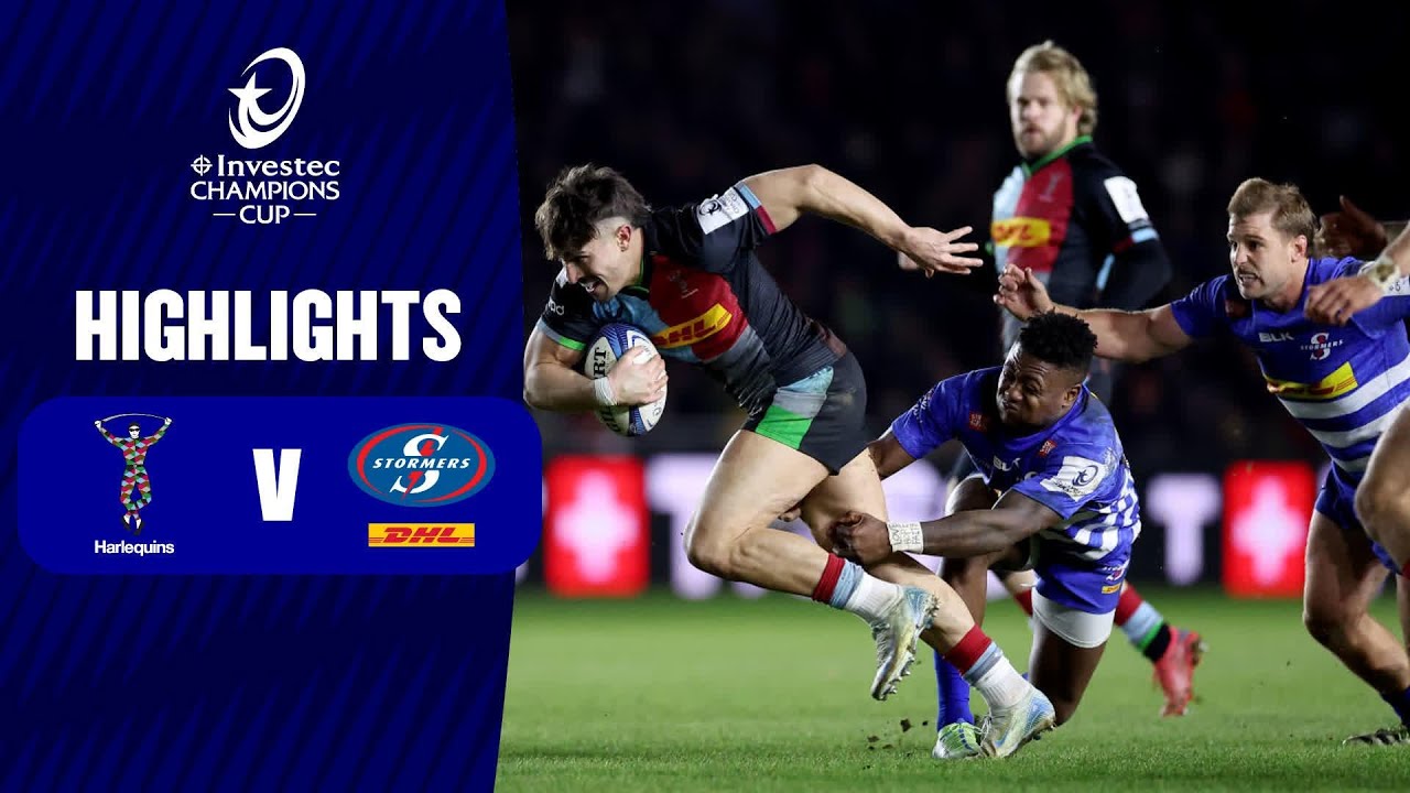 Extended Highlights - Harlequins v DHL Stormers Round 2 | Investec Champions Cup 2024/25