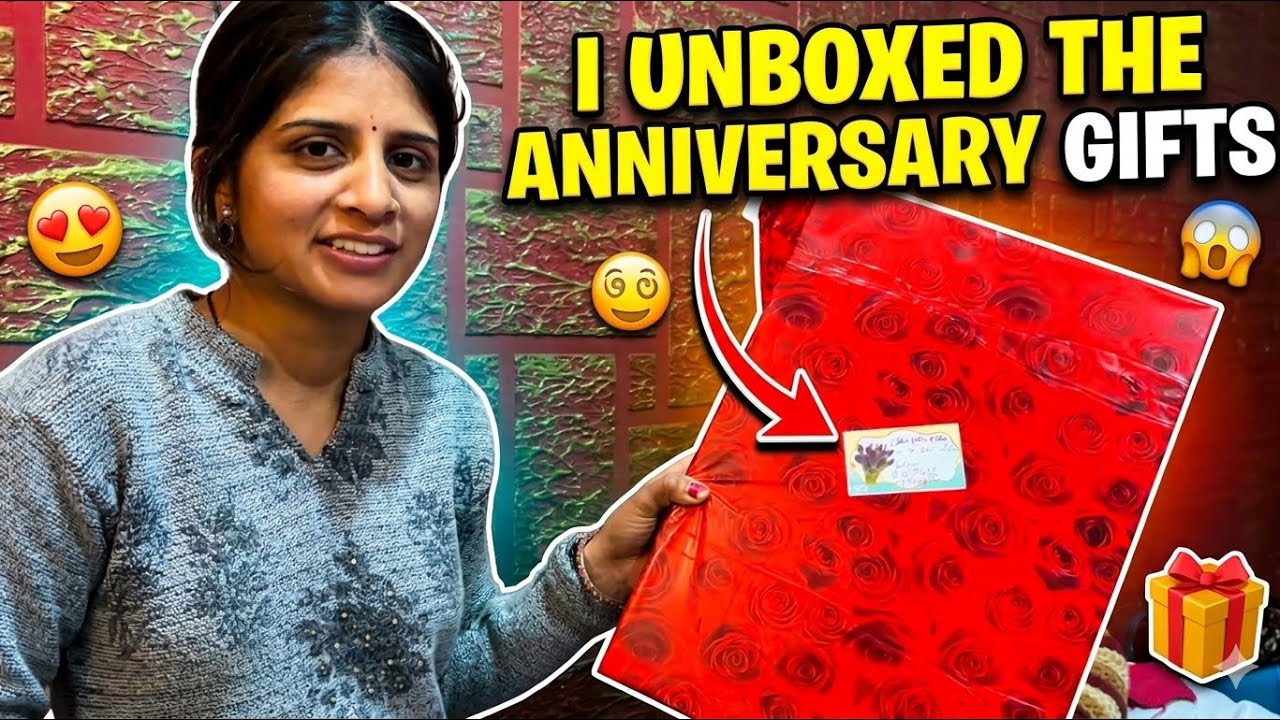 Aaj Finally Anniversary Gifts ki Unboxing ki 🎁 | क्या मिला देखो 😍 | Surprise! | Daily Vlogs