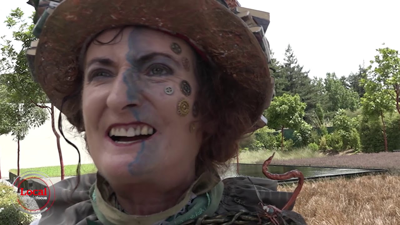 Local Focus: Steampunk 'airship' arrives at Hamilton Gardens