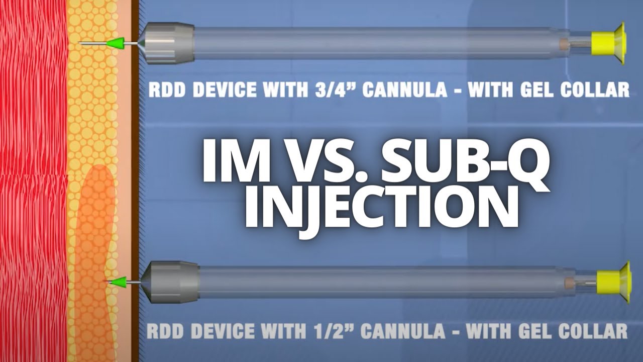 Pneu-Dart RDDs: Learn The Difference Between IM And Sub-Q Delivery In One Minute