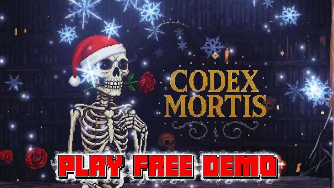 Kill Undead Santa in Codex Mortis 🎅💀 Free Demo Xmas Update