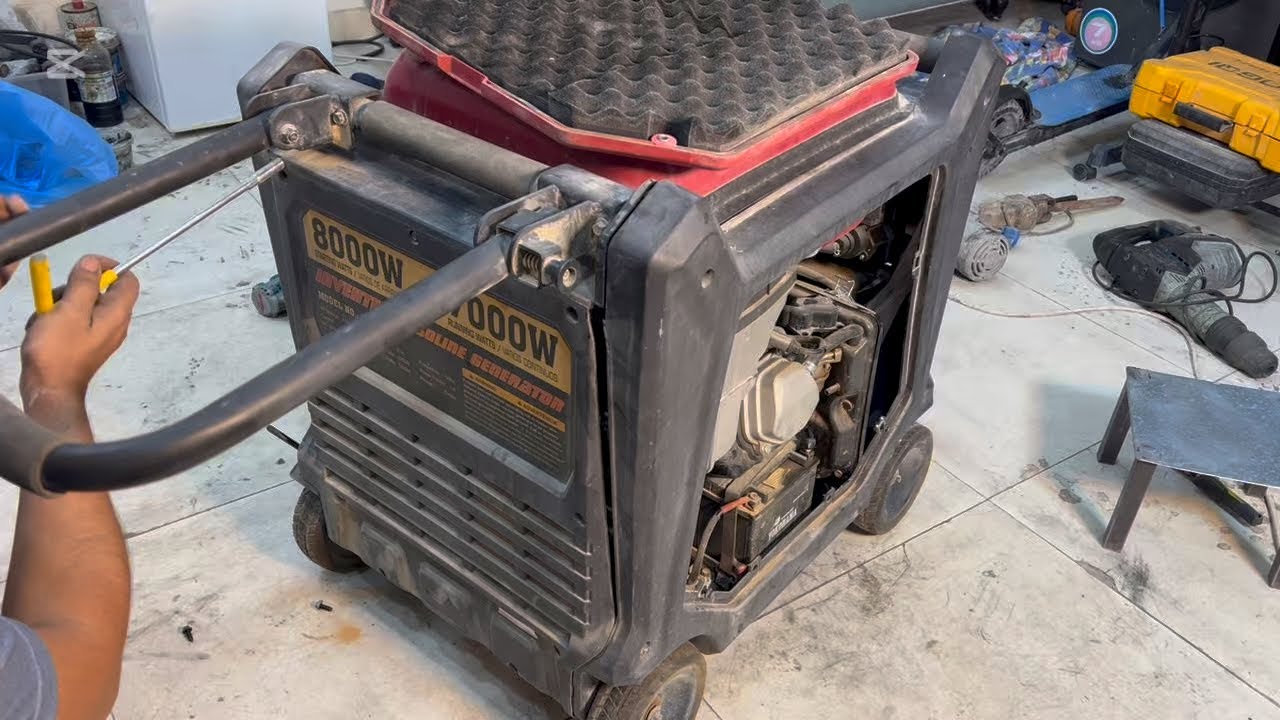 ipower generator soundproof fully sarvice 