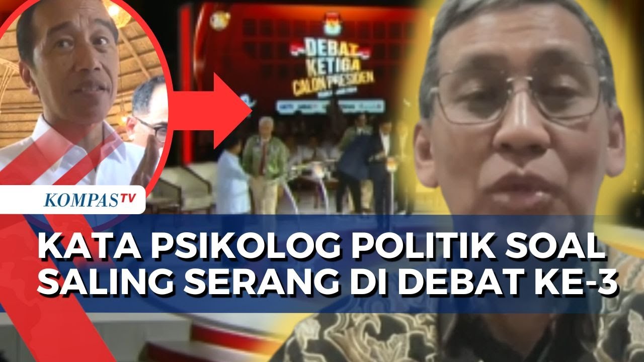 Guru Besar Psikologi Politik UI Sebut Saling Serang di Debat Ketiga Capres 'Maksa', Apa Maksudnya?