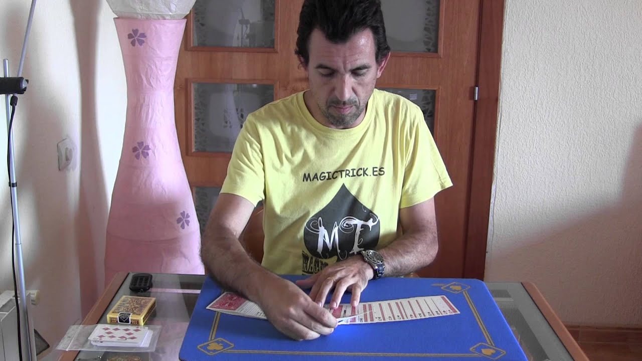Truco de magia revelado - Revoltijo en abanico.