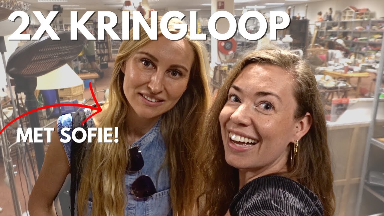 2x Nieuwe KRINGLOOP winkels BEZOEKEN met Sofie Rozendaal in OUD-BEIJERLAND | &hearts; iamtheknees