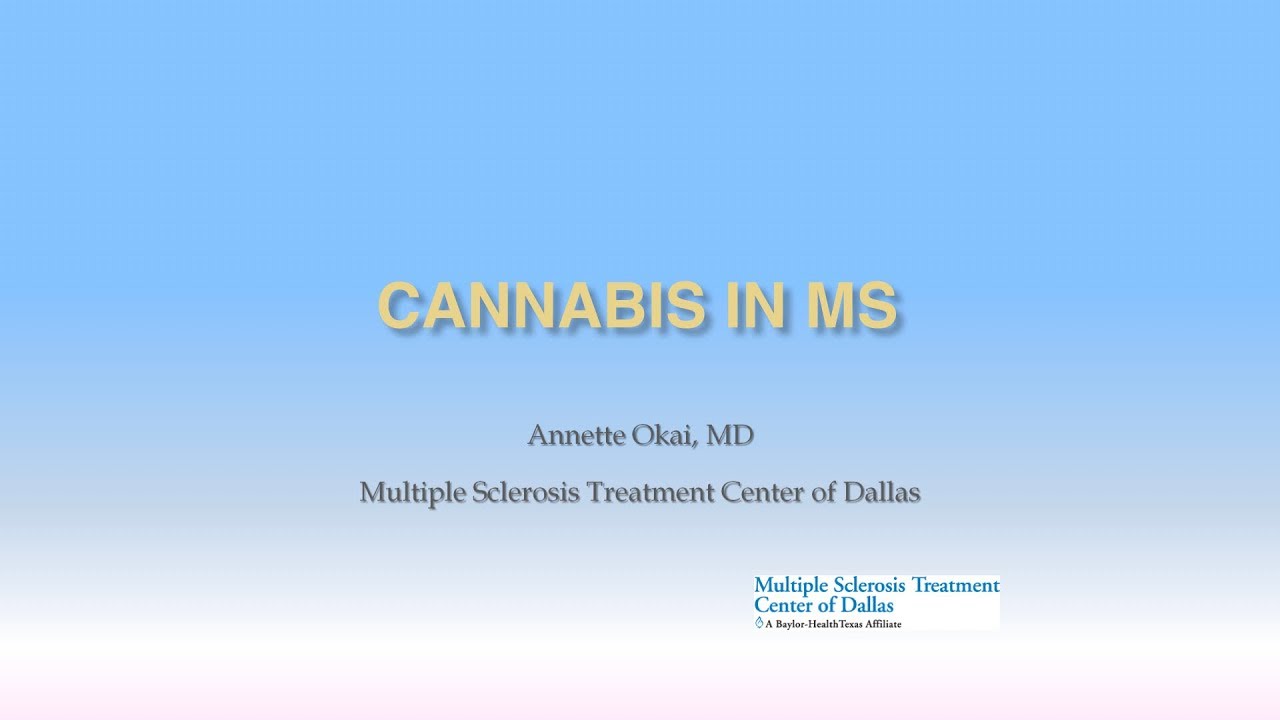 Dr. Annette Okai, MD - Cannabis in MS