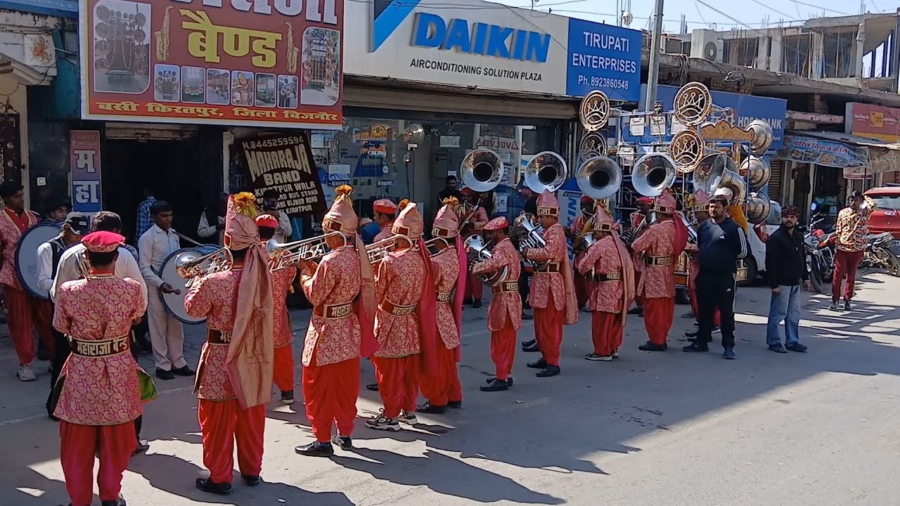 PAIJNIYA BOL. Full HD ♥️video MAHARAJA BAND kiratpur Wala 🎷