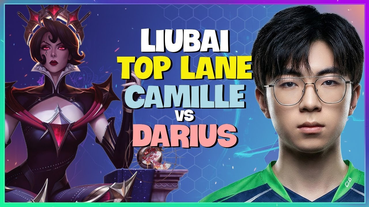 Liubai Rank 1 Challenger Camille Positioning and Flawless Execution Engsub