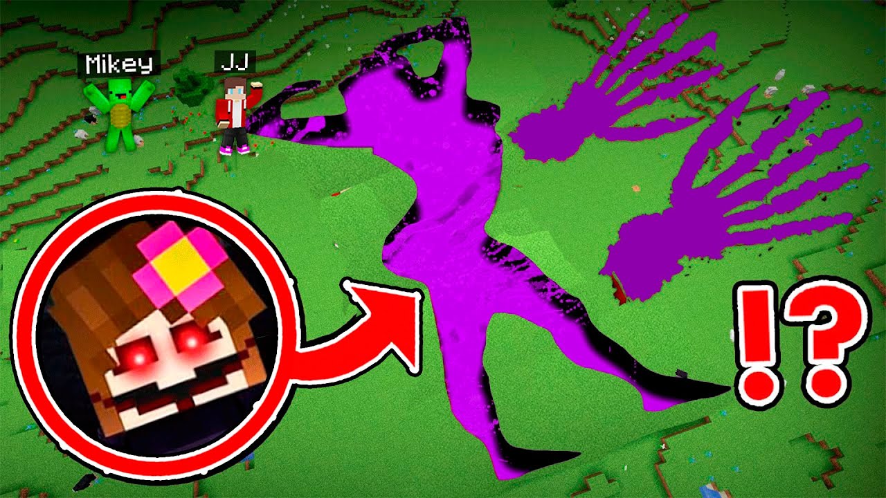 JJ and Mikey Found JENNY DWELLER PIT AND BODYPRINT in Minecraft !?