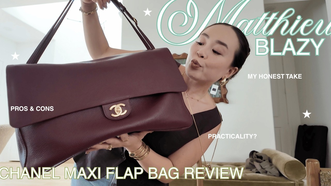 Мой честный отзыв о сумке Chanel Maxi Flap от Matthieu Blazy ☺︎