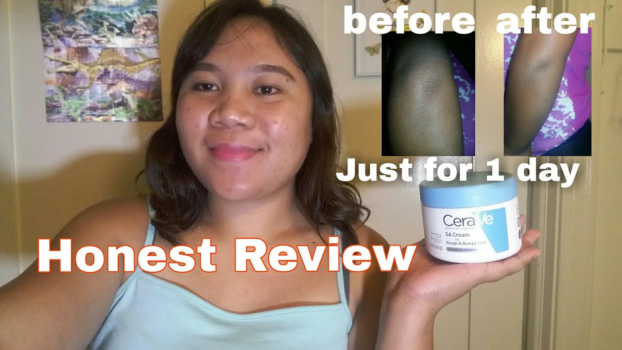 CERAVE || CeraVe SA Cream for Rough and Bumpy Skin (Cerave review)
