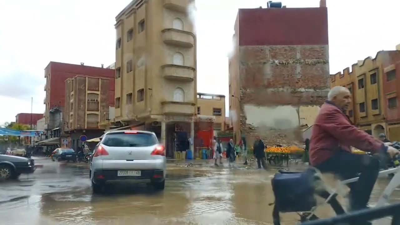LIVE IN BERKANE 23.02.2025 PLUIE.. مباشرة من مدينة بركان..أمطار الخير