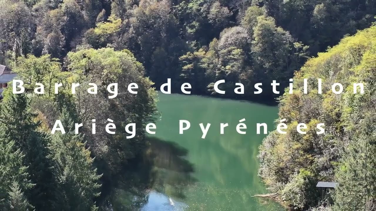 Barrage de Castillon - Ariège Pyrénnées #drone #mavic3pro #avata2 #cinematic #barrage