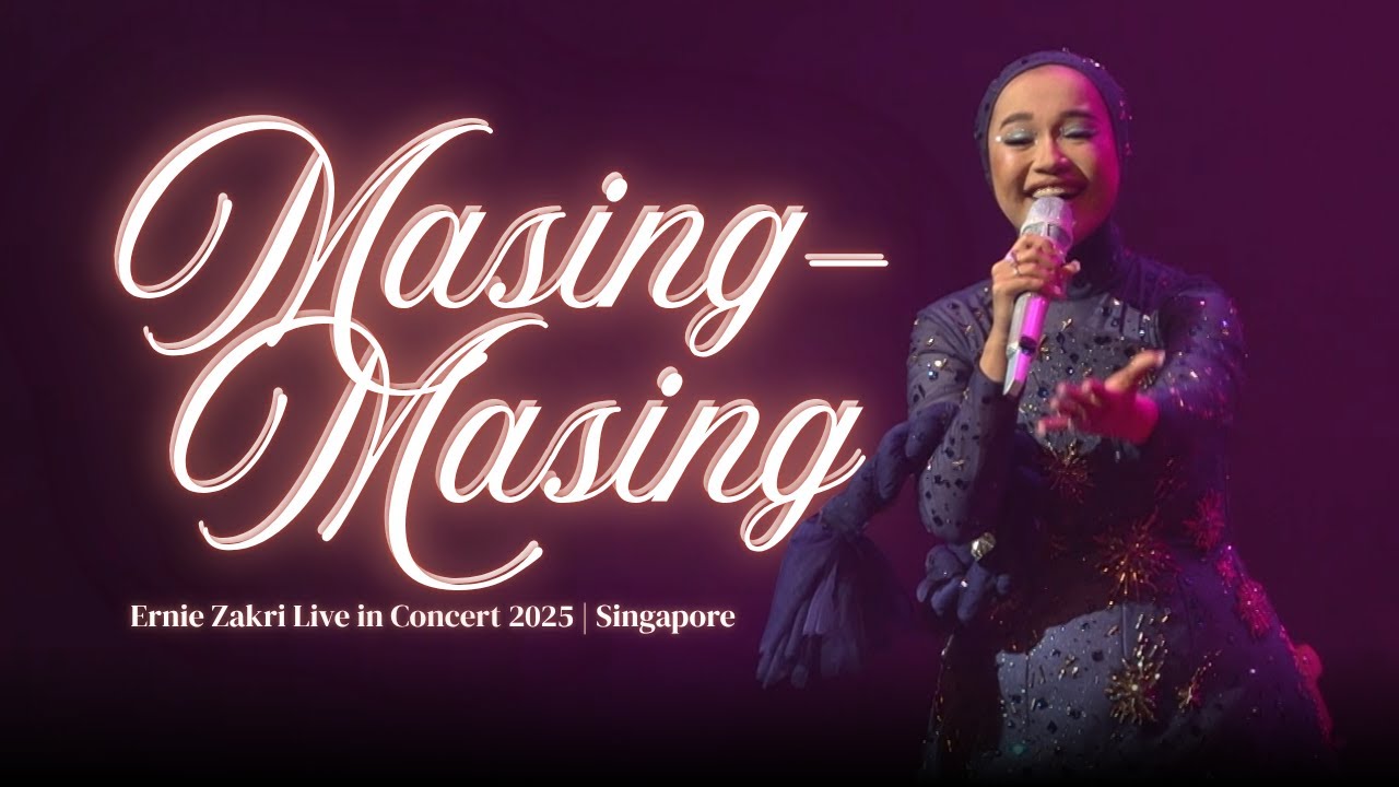 Masing-Masing (Official Live Performance) | Ernie Zakri Live in Concert 2025 | Singapore
