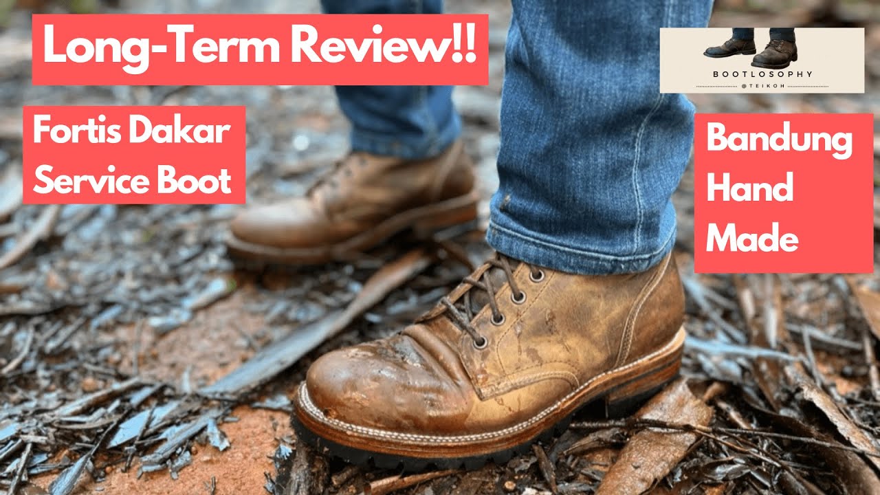 Long Term Review of the Fortis Dakar Service Boot in Crazy Horse