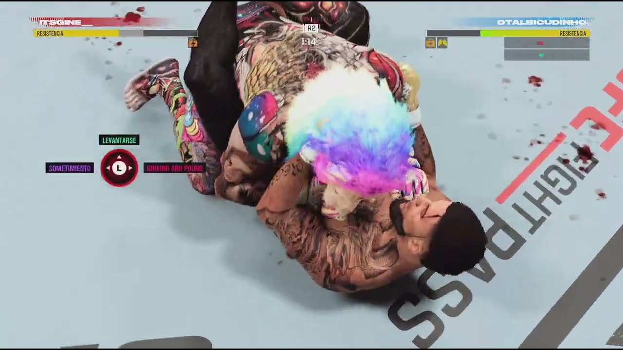 EA SPORTS UFC 5 Le hago el nocaut de la casa a un normalito.