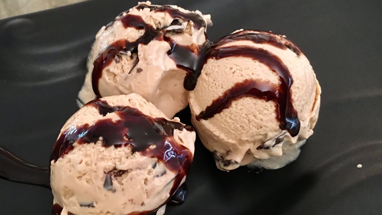 Creamy Coffee Ice Cream with Chocolaty Twist | Only 4 Ingredients | Easy Homemade Ice Cream |