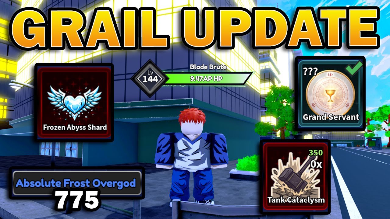 GRAIL UPDATE JUST DROPPED - New Islands & Gachas in Roblox