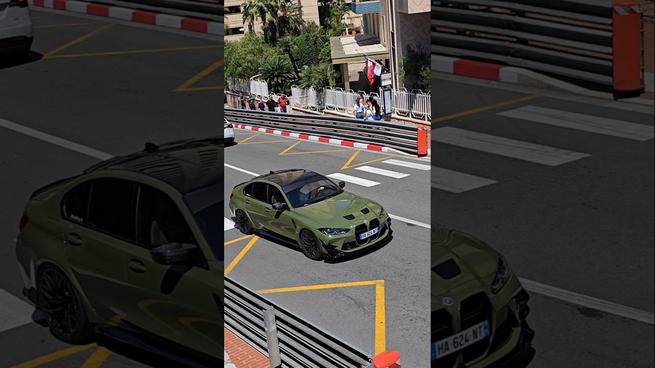 Bmw M3 Competition  in Monaco #tuningcar #modifiedcar #lifestyle #bmwpower #monaco