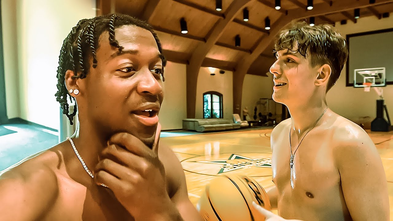 I TAUGHT CLIX HOW TO PLAY BASKETBALL...
