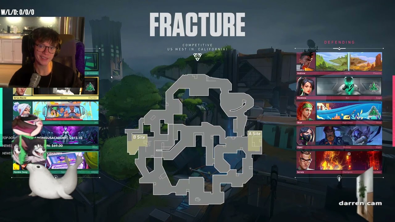 [2022/09/26 VOD] Valorant, Fall Guys, & Plateup! ft. Baycon, DumbDog, xChocoBars, & Sydeon