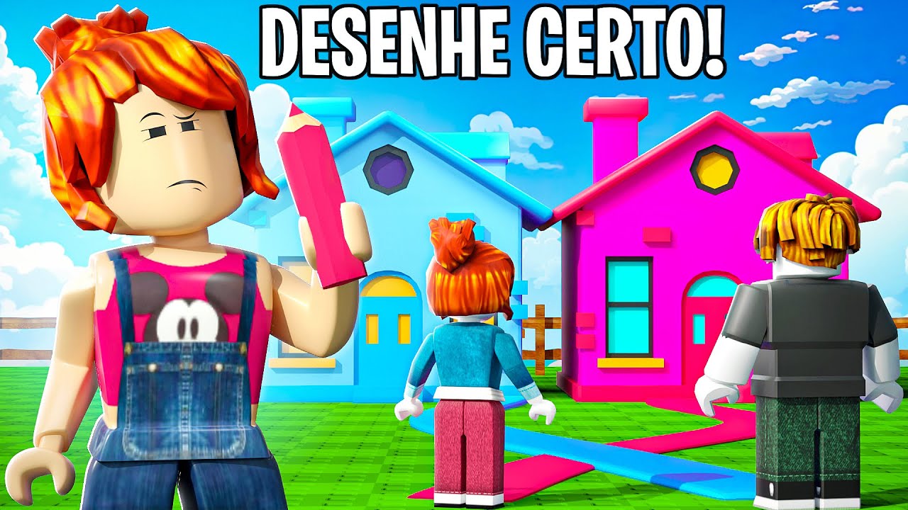DESENHE O CAMINHO AT&Eacute; A CASA DO BACON HAIR!