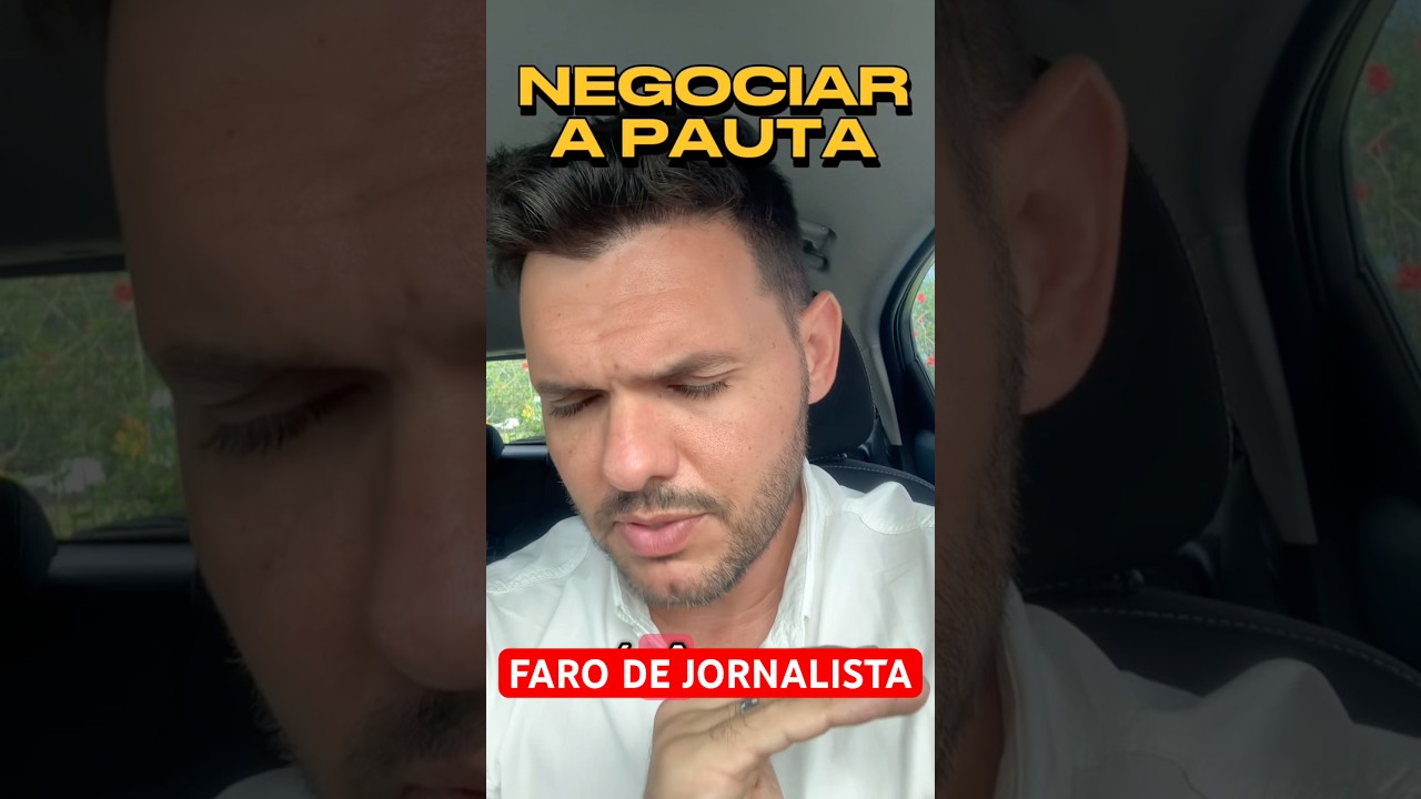 Faro de jornalista quando o diferente acontece. #videorreportagem #metodo VR #pauta #dicas #imagens