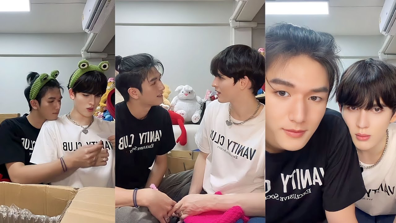 [MOSBANK] 230301 MOSLHONG & ISBANKY IG + Tiktok live (Unboxing Fanclubs' Gifts)