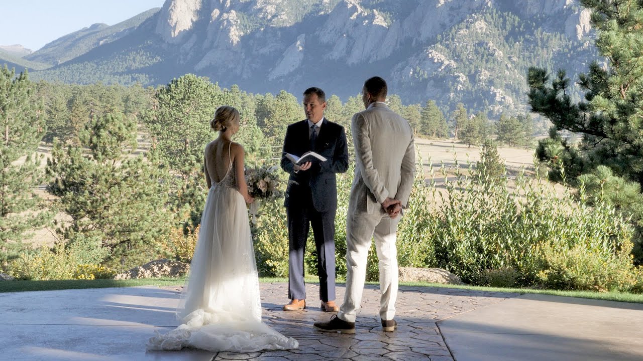 Holly and Seb's Colorado Elopement Ceremony Livestream / Black Canyon Inn - Estes Park, Colorado