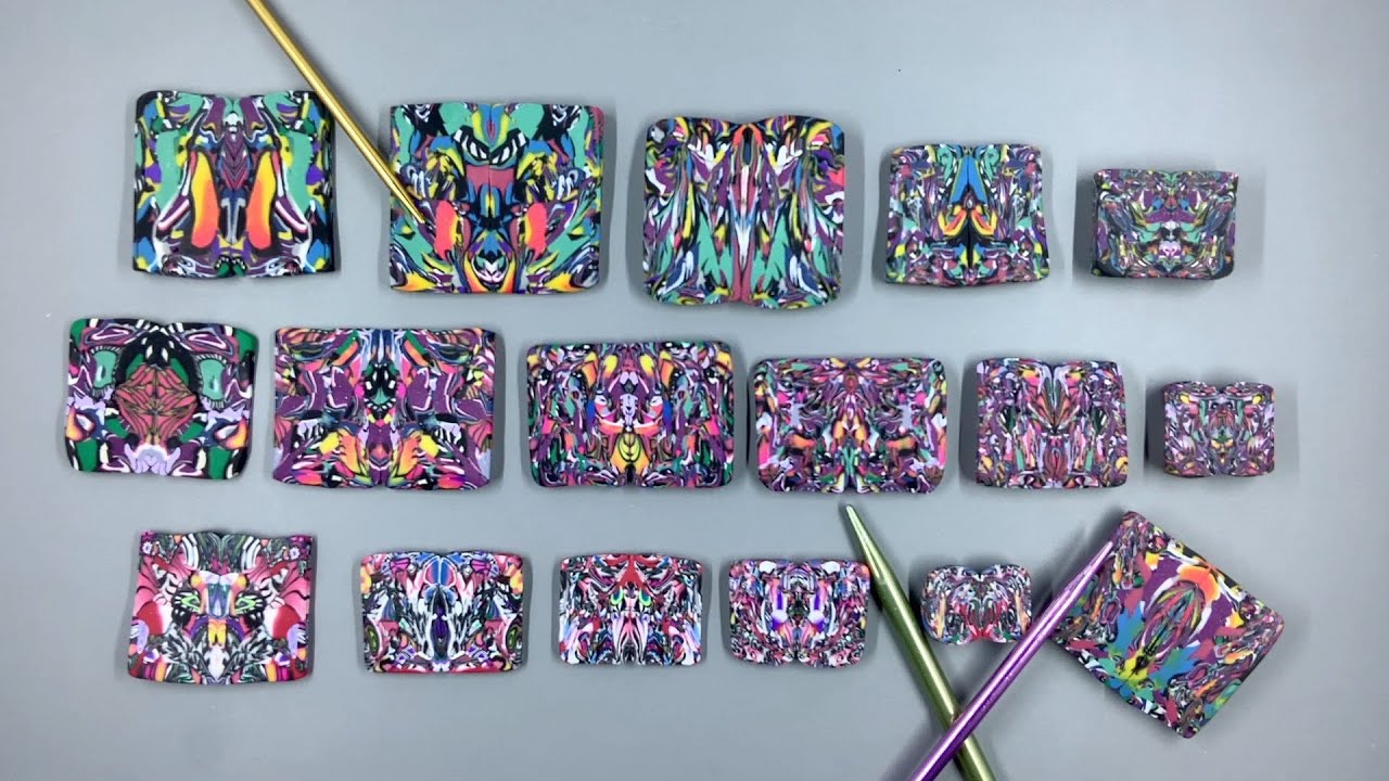 A Polymer Clay Tutorial: Natasha Stages from Canes & Scrap (Part 3)
