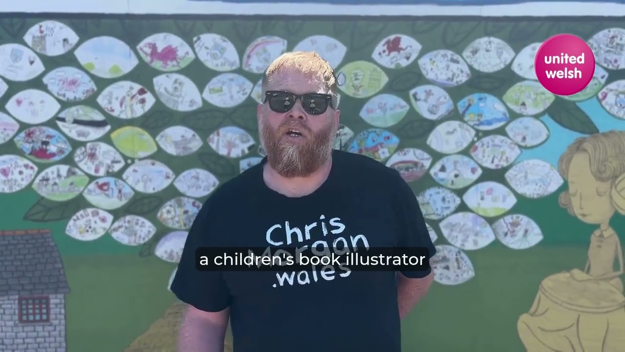 Mural created by students celebrates Aber Valley’s history