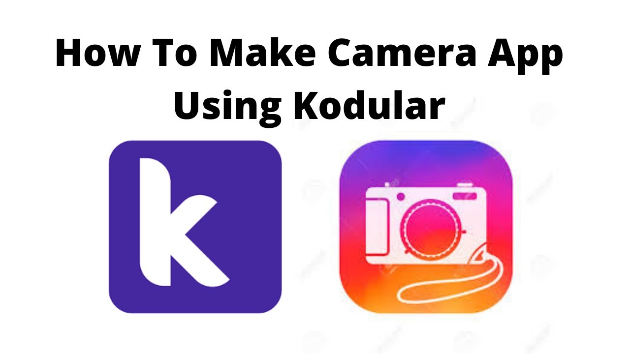 How To Make Camera App Using Kodular | Kodular | CrazYaar