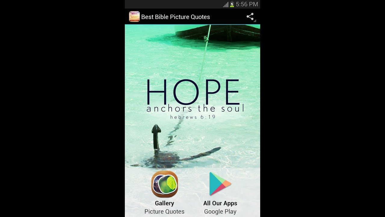 Best Bible Picture Quotes Mobile App for Android Devices