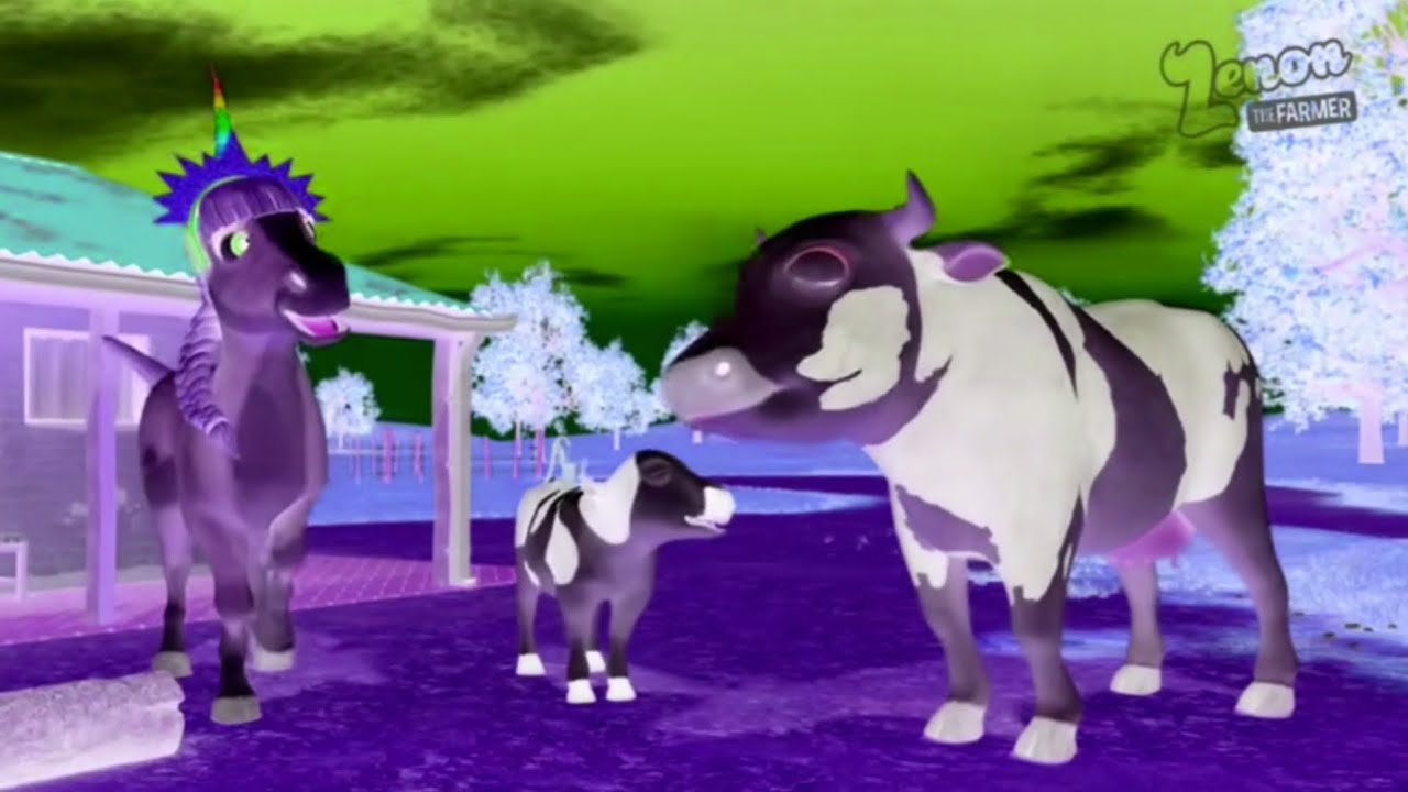 The Horse And Cow Are Dancing Sparta Pitch Effects Sponsored By Gamavision Csupo Effects
